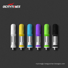 Factory price BC05 Colored Empty 1.0ml 510 CBD Cartridge ecigarette Vape Cartridge for thick cbd oil